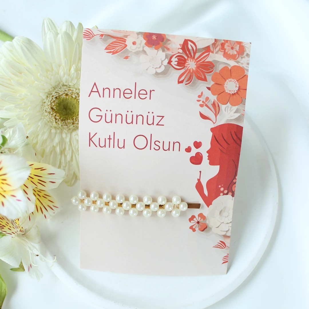 Anneler Günü Hediyesi Toka Modelleri - Model 4