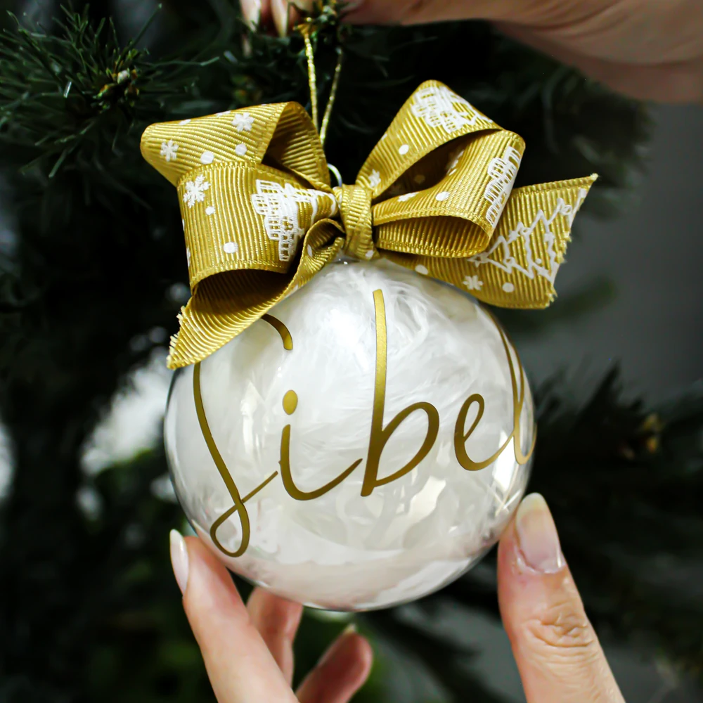 Kişiye Özel Yılbaşı Topu Modelleri - Model 4