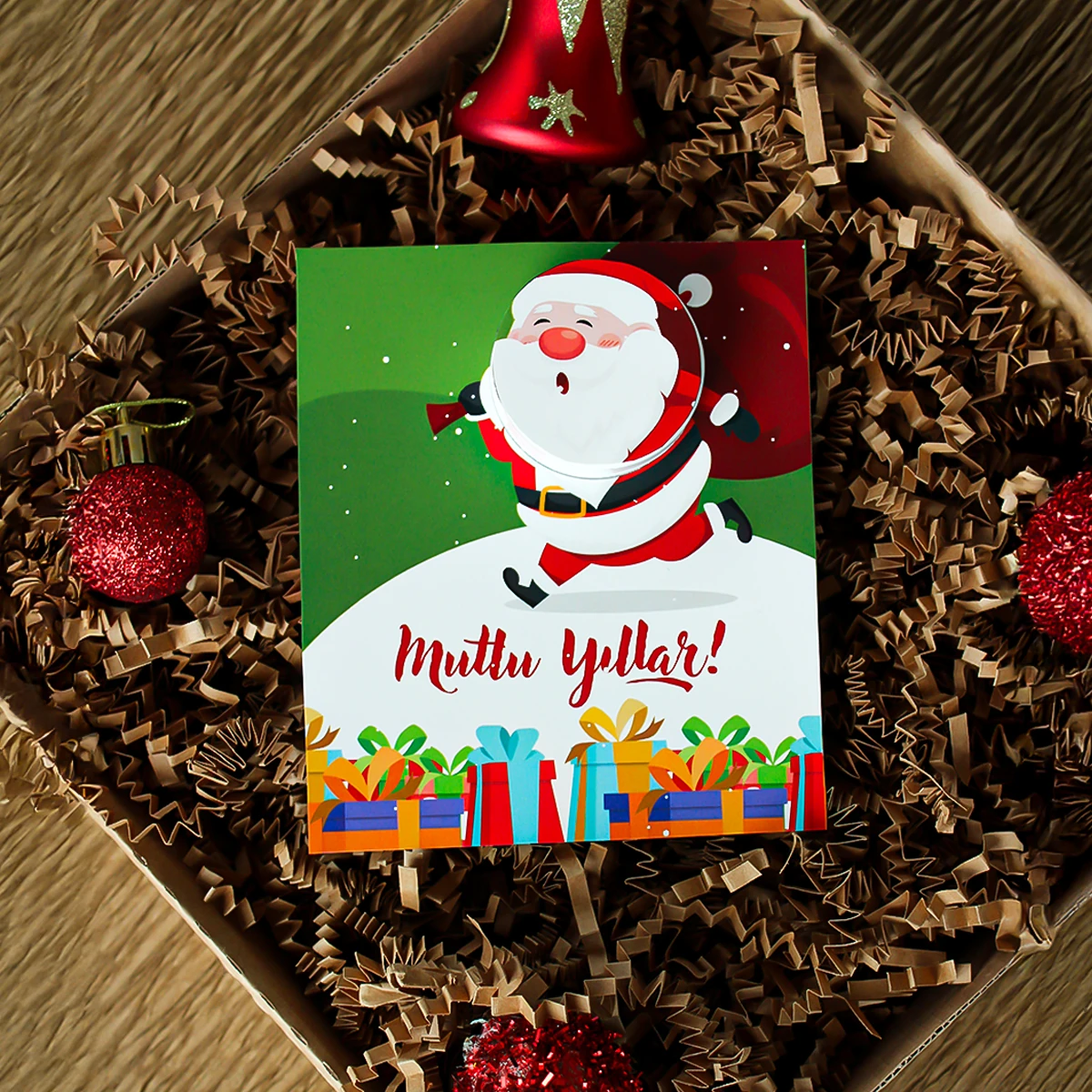 Yılbaşı Temalı Hediyelik Krem Modelleri - Model 7