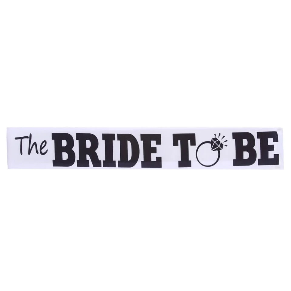 The Bride To Be Ring Kuşak - Siyah