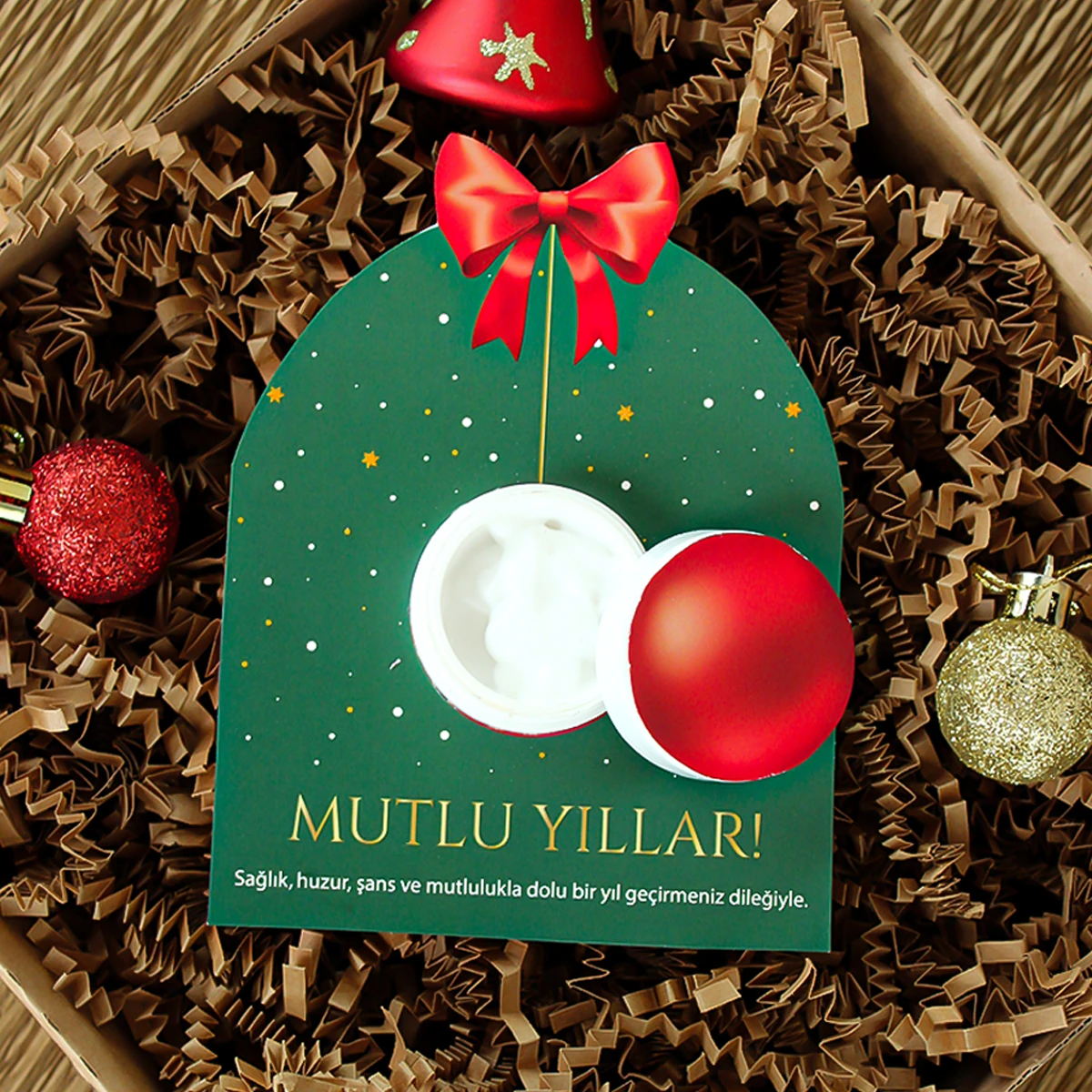 Yılbaşı Temalı Hediyelik Krem Modelleri