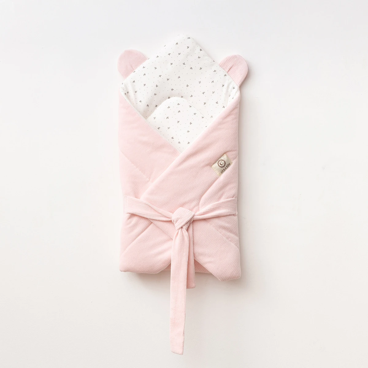 Moonaself Baby 75*75 CM Kadife Kundak Battaniye - Pembe