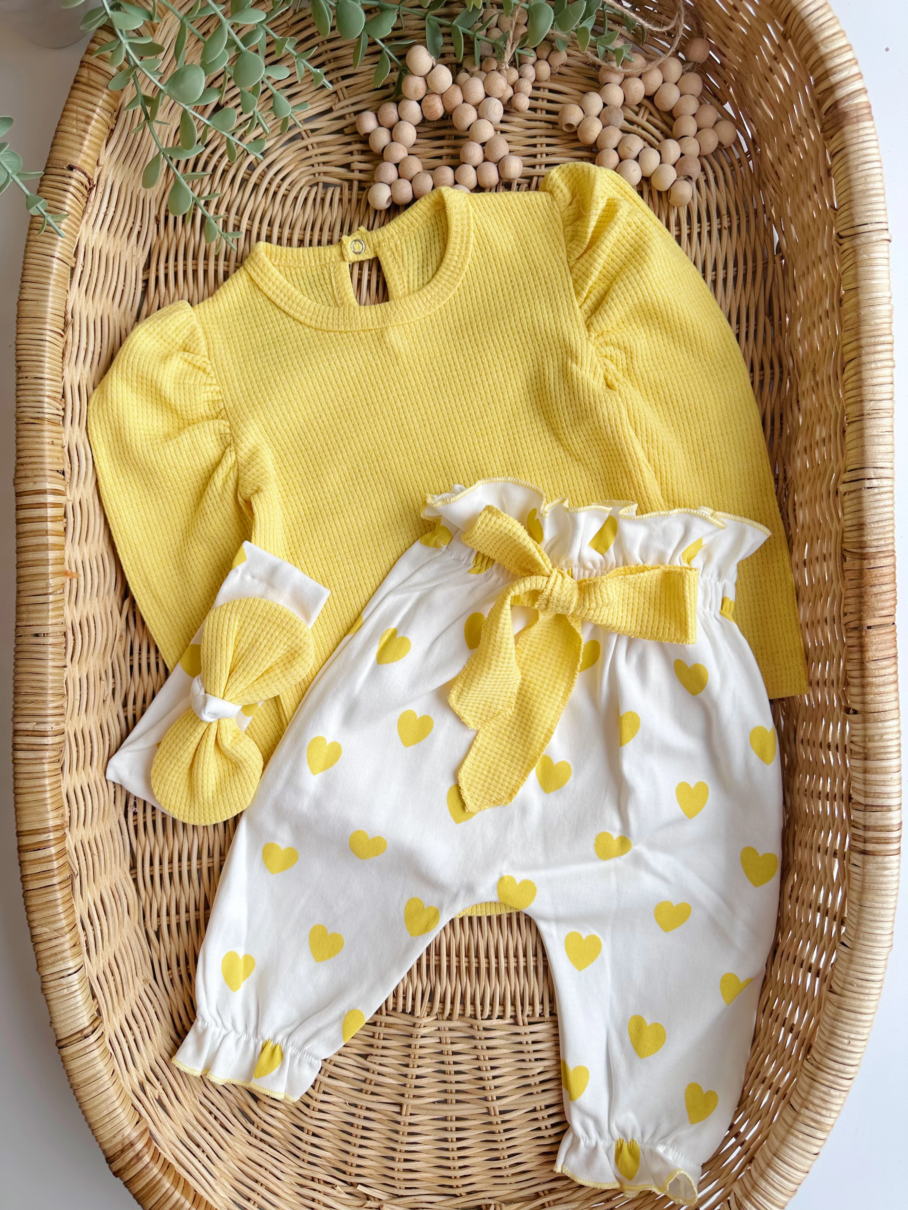 KALP DESENLİ BANDANALI 3'LÜ TAKIM