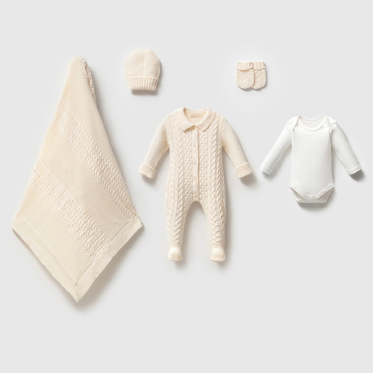 Moonaself Baby 0-3 Ay Organik Pamuklu Premıum 5li Set