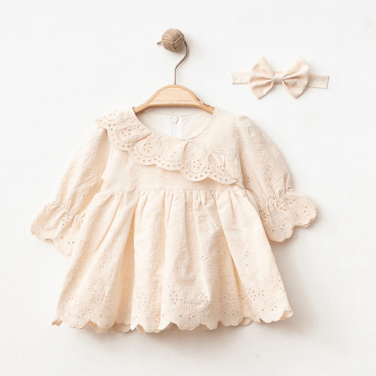 Moonaself Baby 0-3 Ay Fistolu Elbise