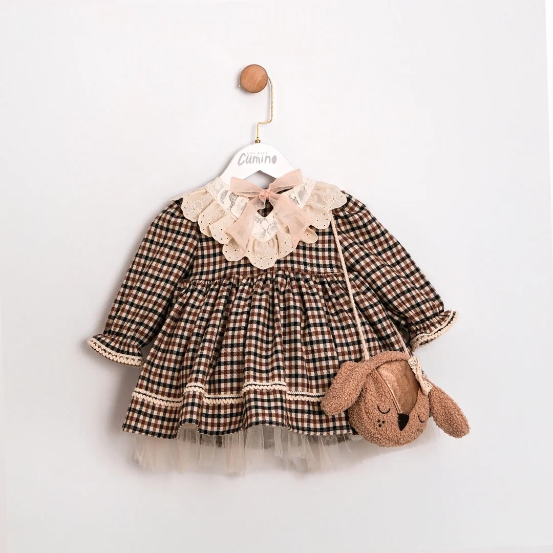 Moonaself Baby Pötikare Çantalı Elbise