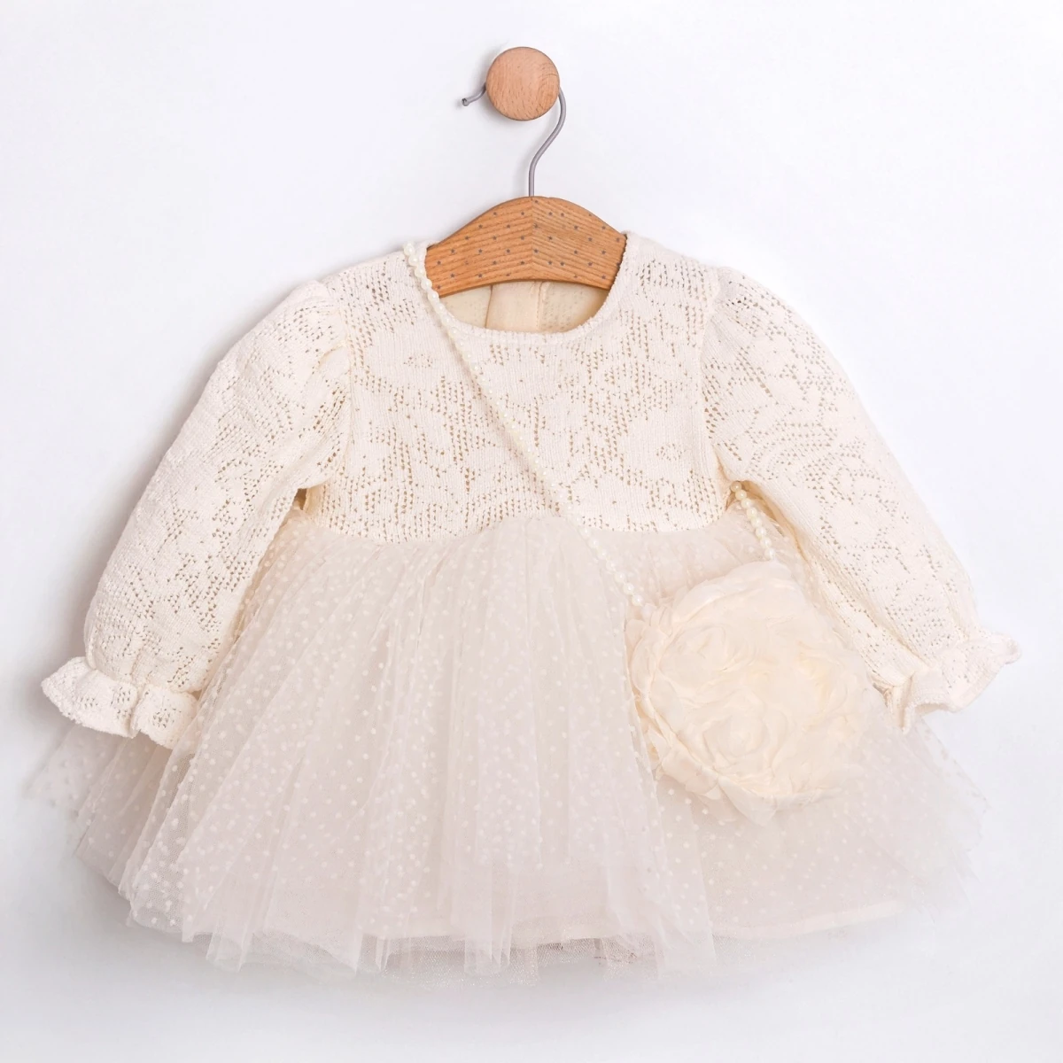 Moon Baby Destiny Çantalı Tül Elbise