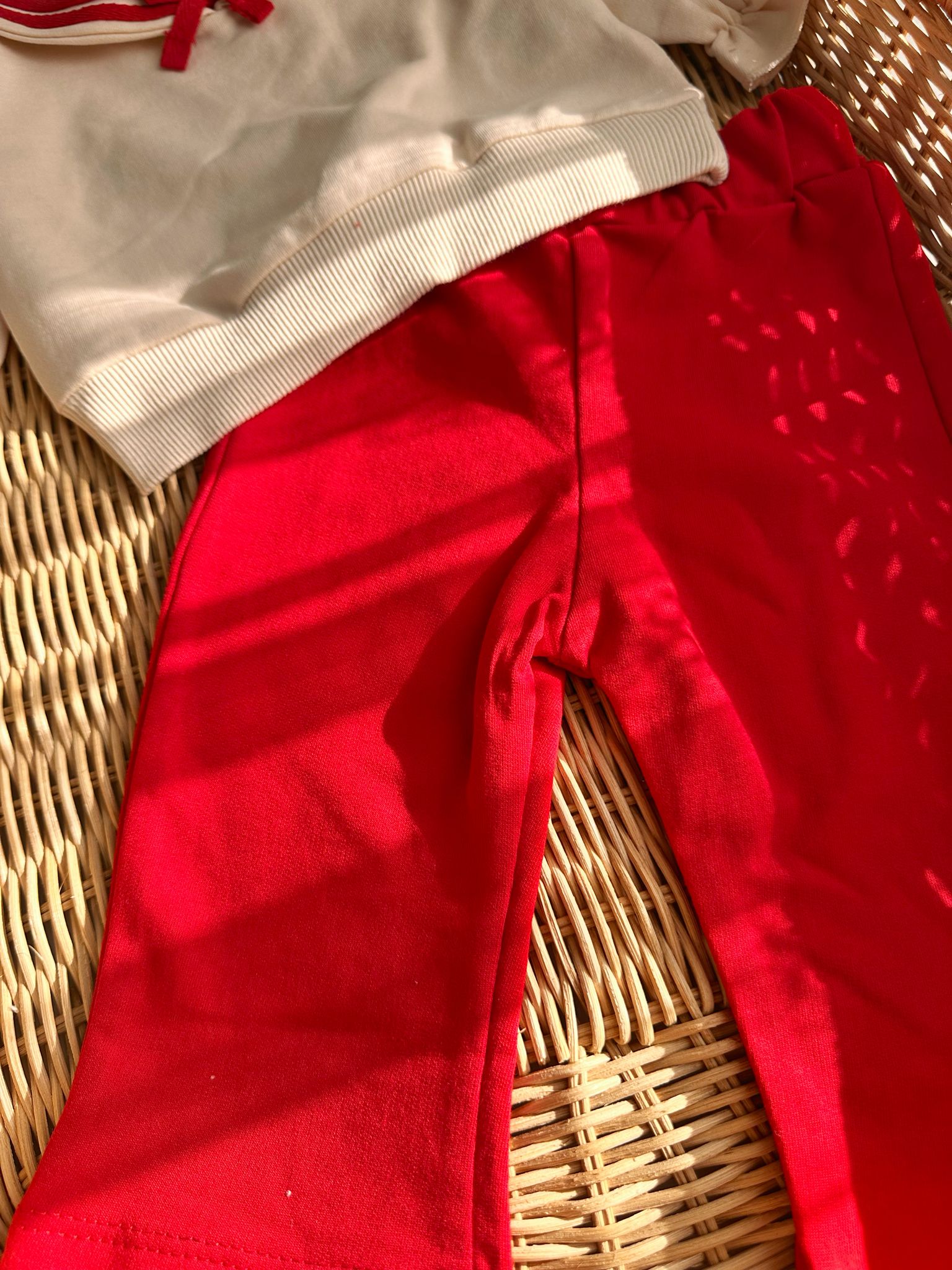 Moon Baby Kız Bebek Fiyonk Yaka Detay Pamuklu 2li Takım