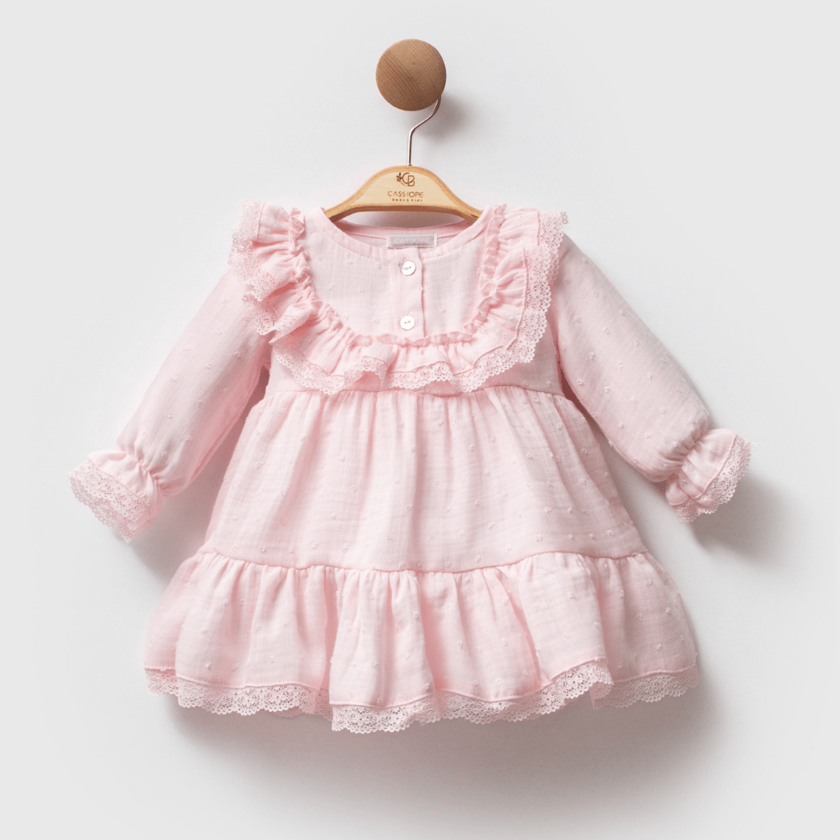 Moonaself Baby Fistolu Müslin Elbise