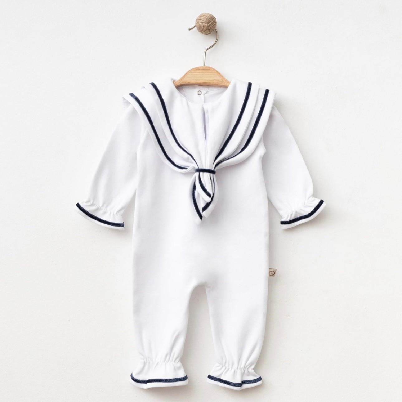 Moonaself Baby Pamuklu Denizci Tulum
