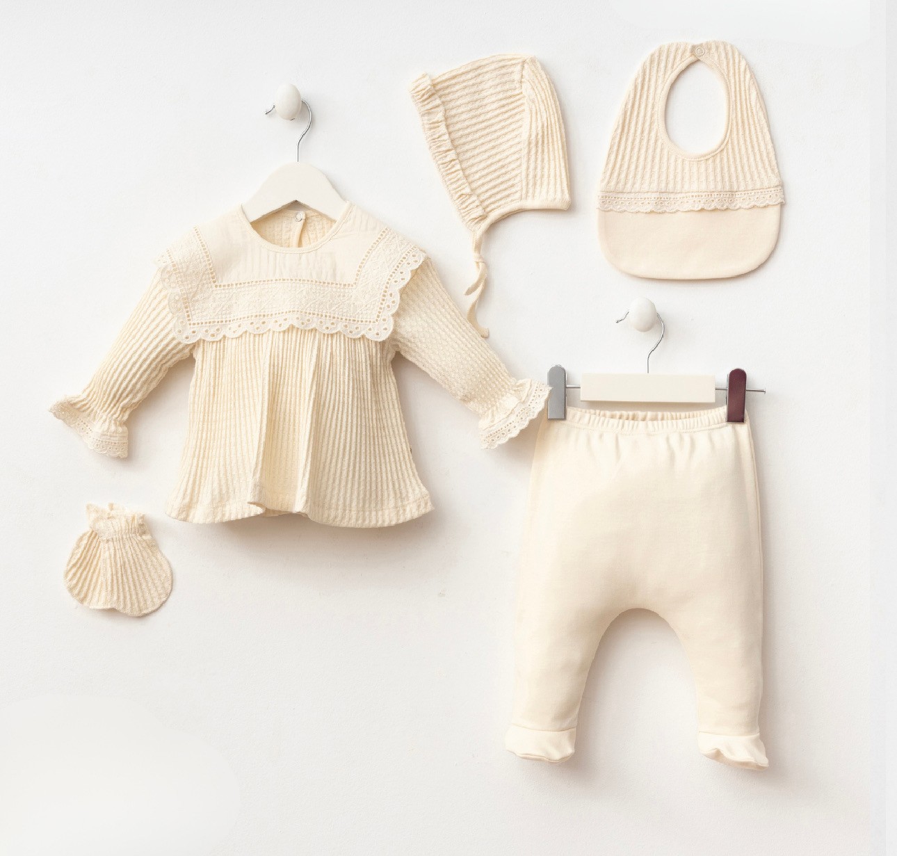Moonaself Baby 0-3 Ay Elızabeth 5li Set