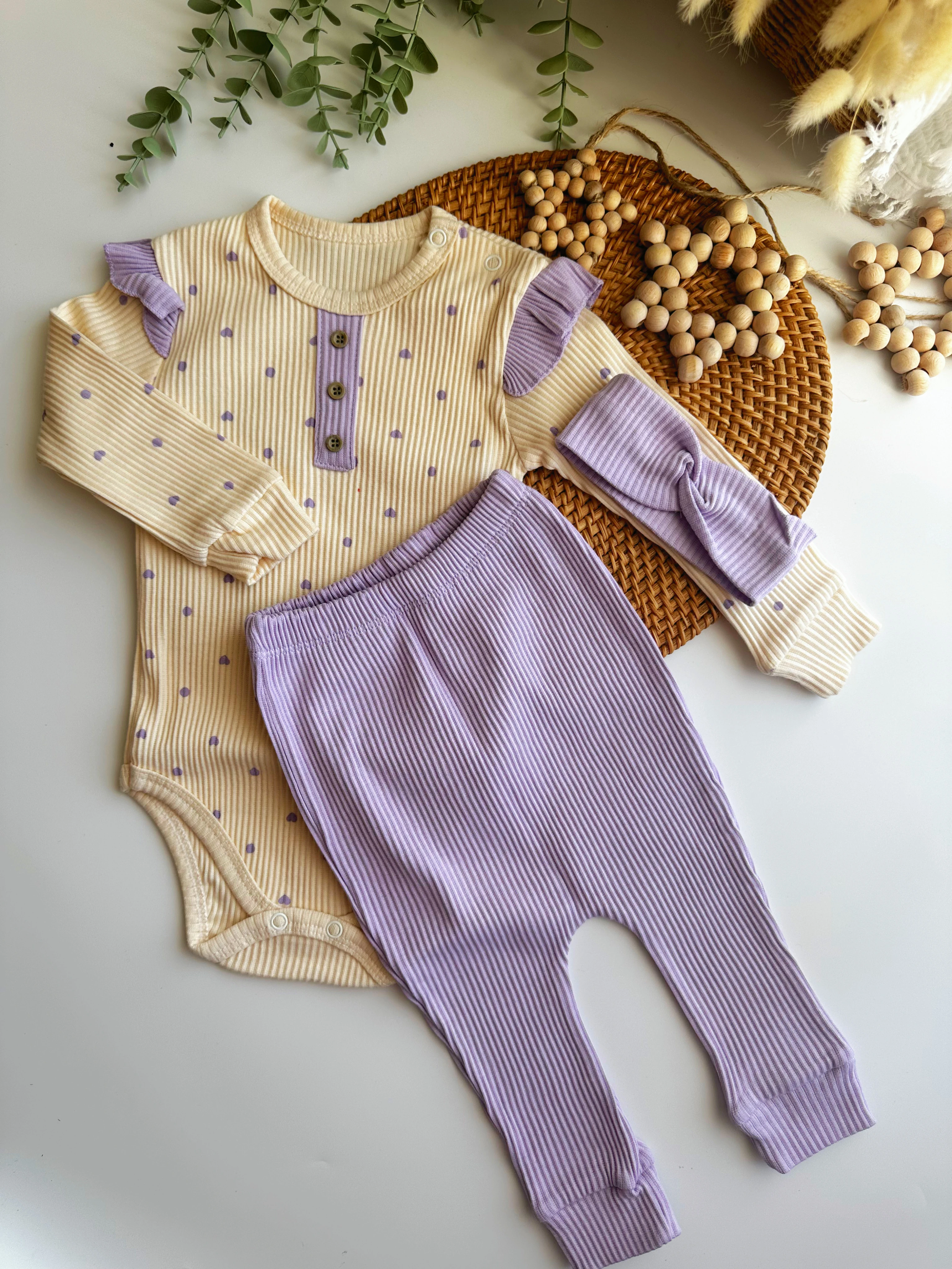 KALPLİ ÇITÇITLI BANDANALI 3'LÜ TAKIM