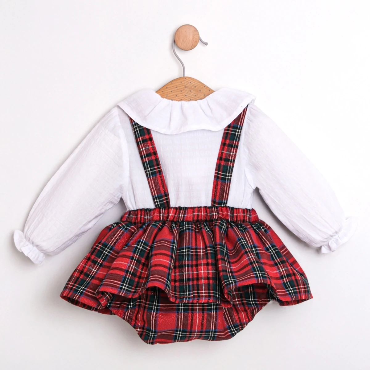 Moon Baby Violet Kız Bebek Çantalı Elbise