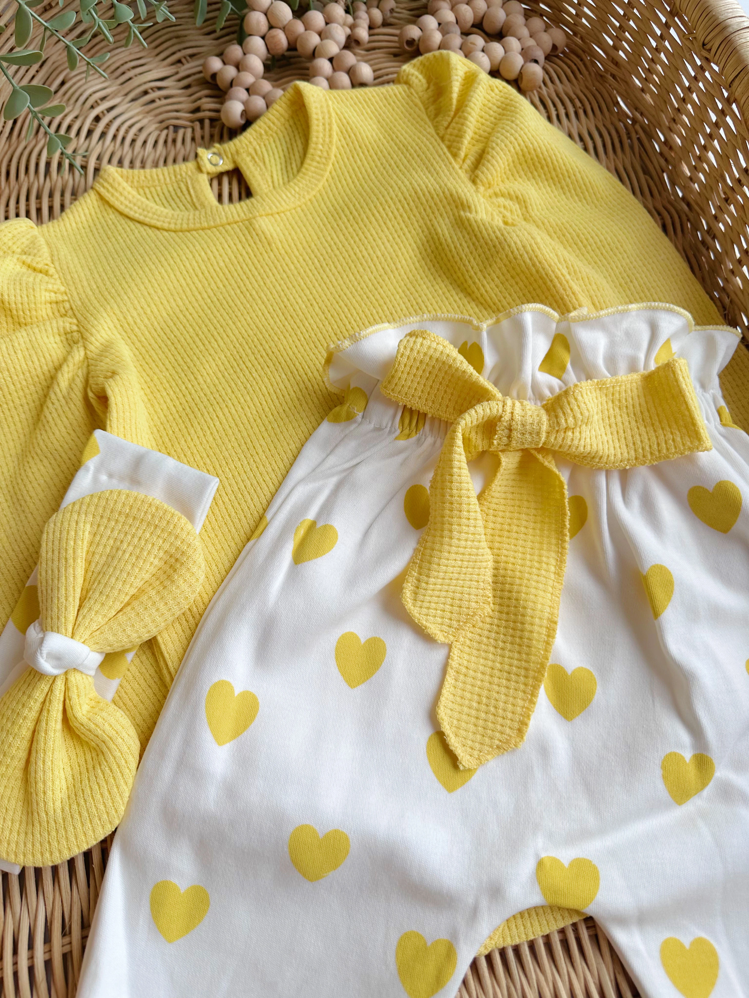 KALP DESENLİ BANDANALI 3'LÜ TAKIM