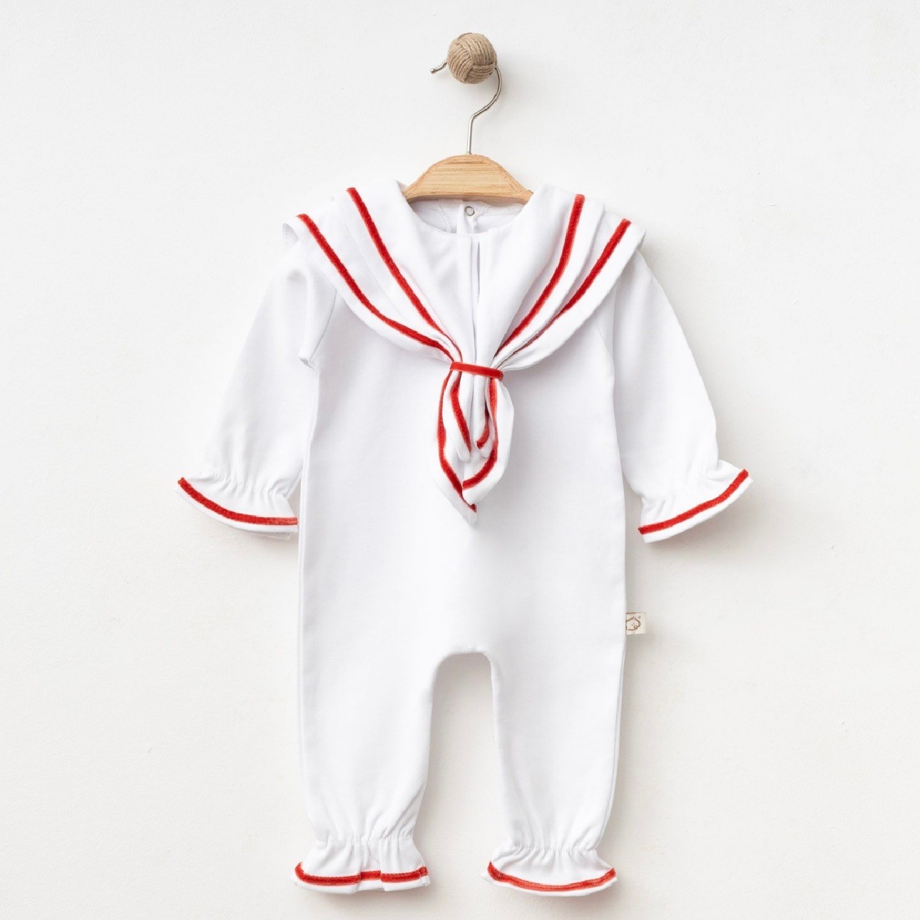 Moonaself Baby Pamuklu Denizci Tulum