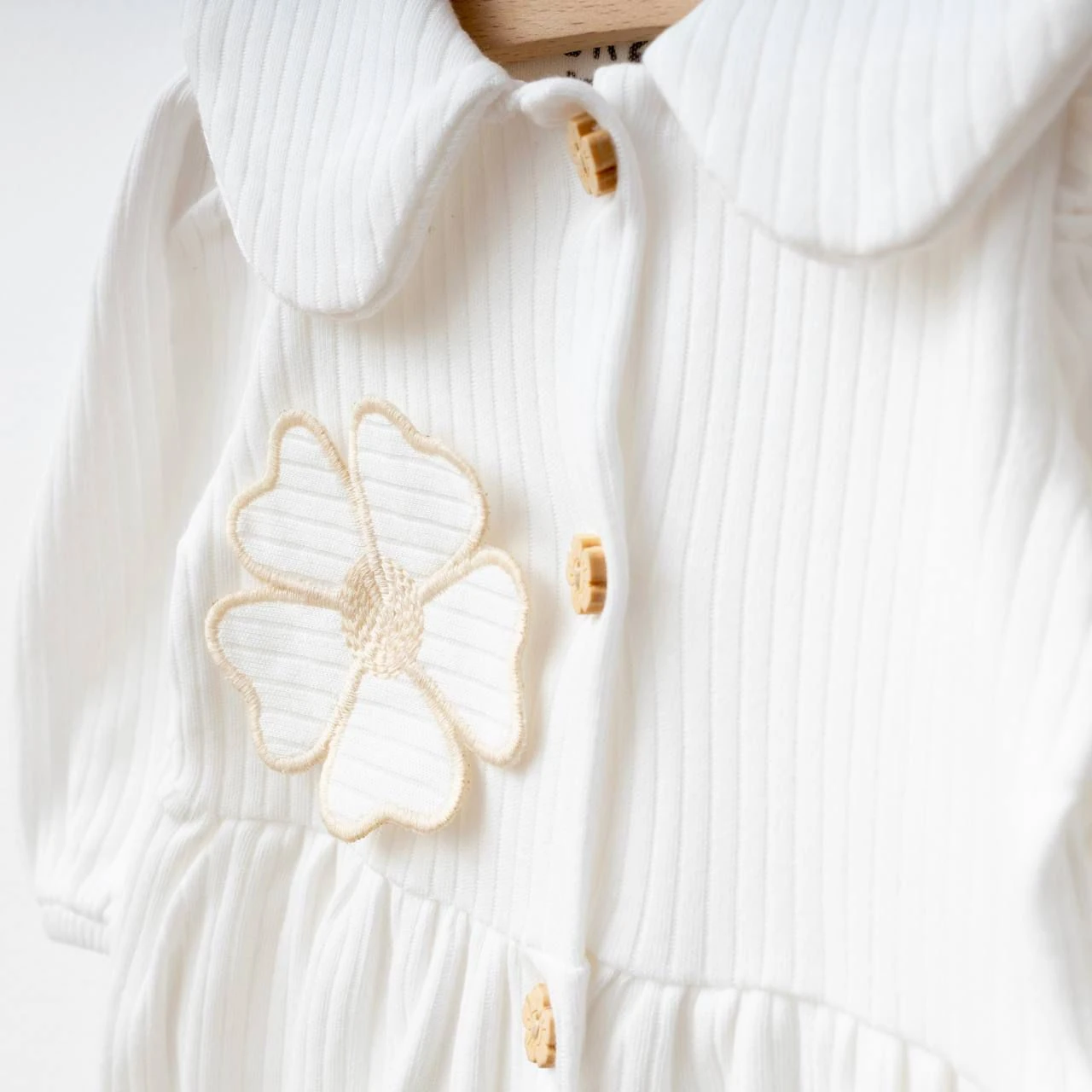 Moon Baby Vintage %100 Organik Pamuk Kumaşlı Bandanalı 2li Tulum