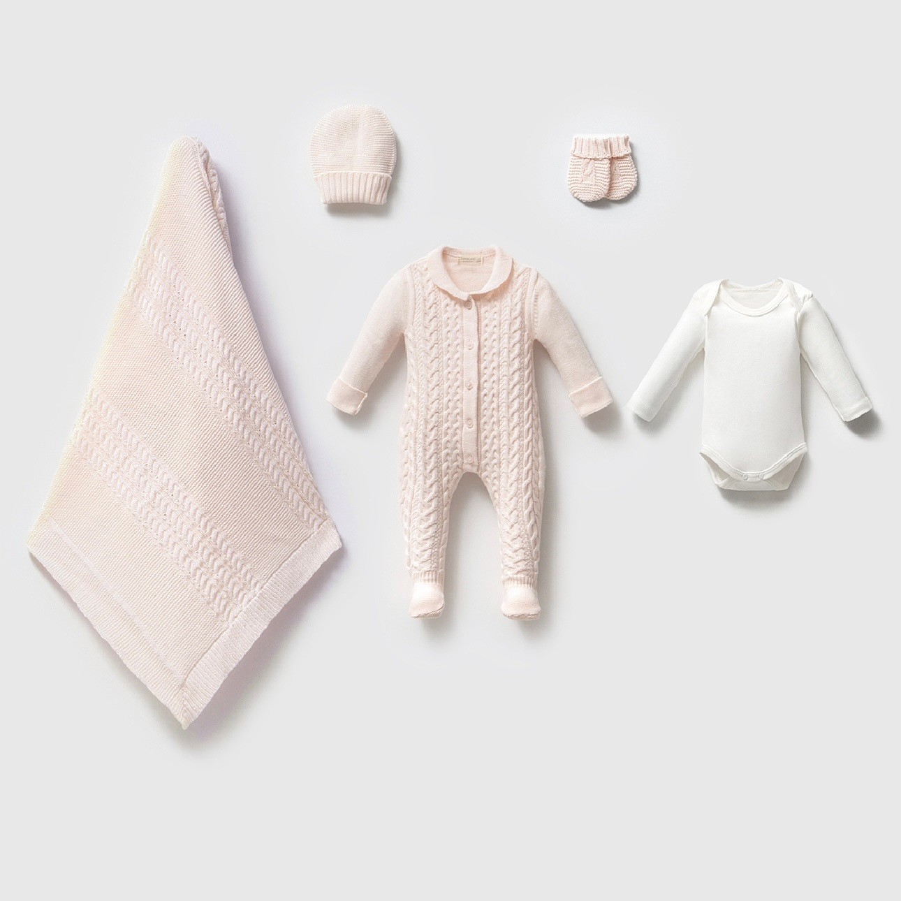 Moonaself Baby 0-3 Ay Organik Pamuklu Premıum 5li Set