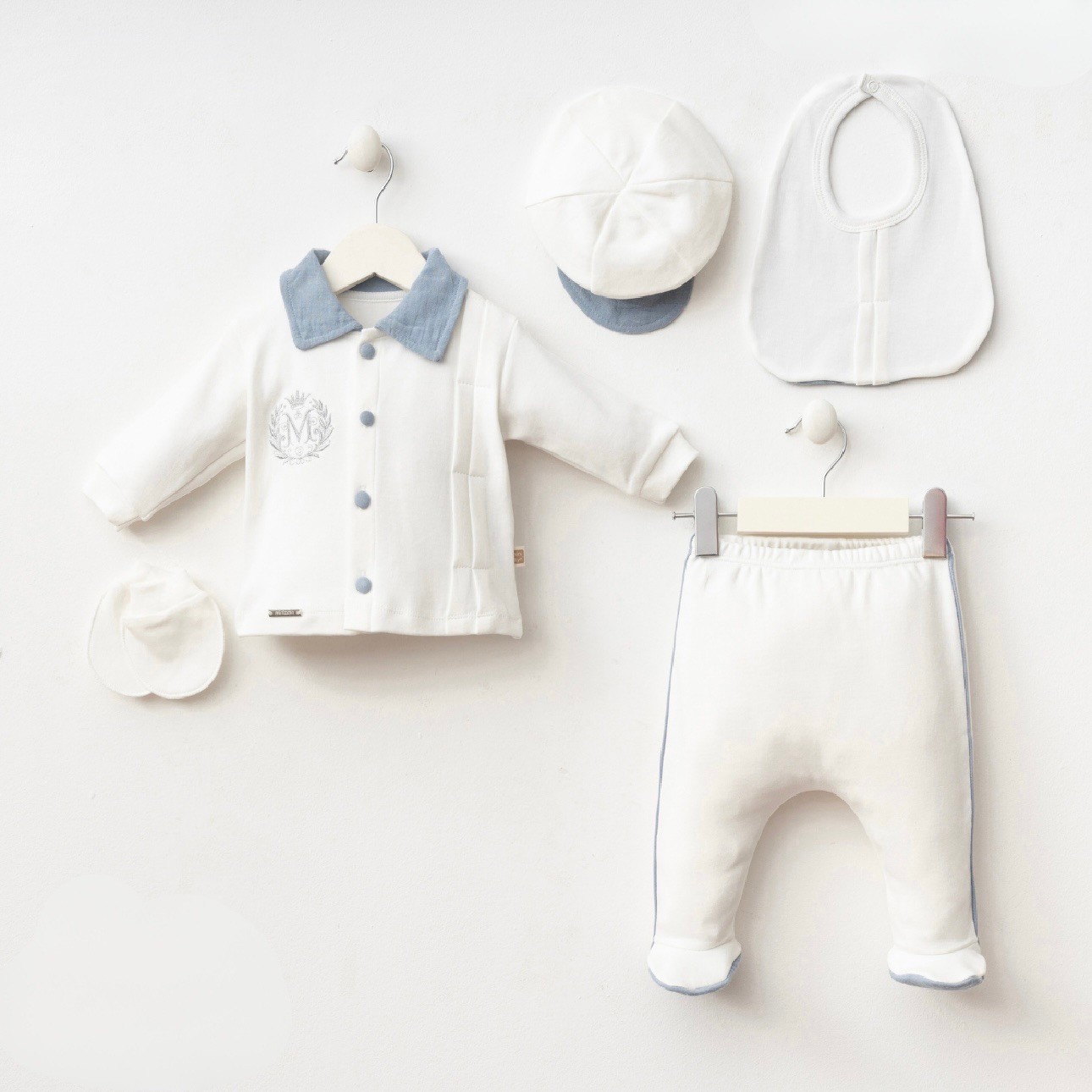 Moonaself Baby Erkek 0-3 Ay Thomas 5li Set