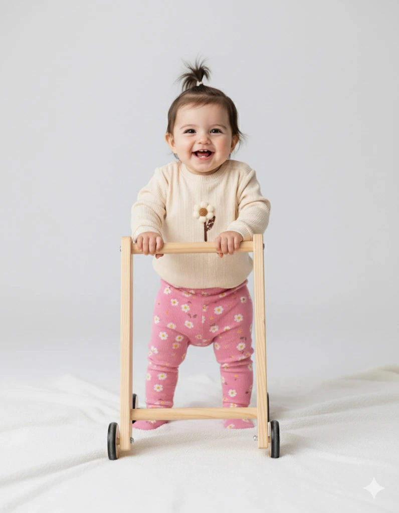 Moon Baby Sofia Organik Pamuk Kumaşlı Kız Bebek Takım