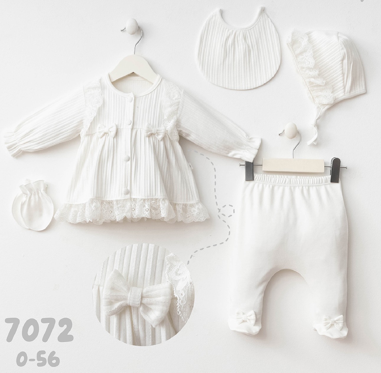 Moonaself Baby 0-3 Ay Monalısa 5li Set
