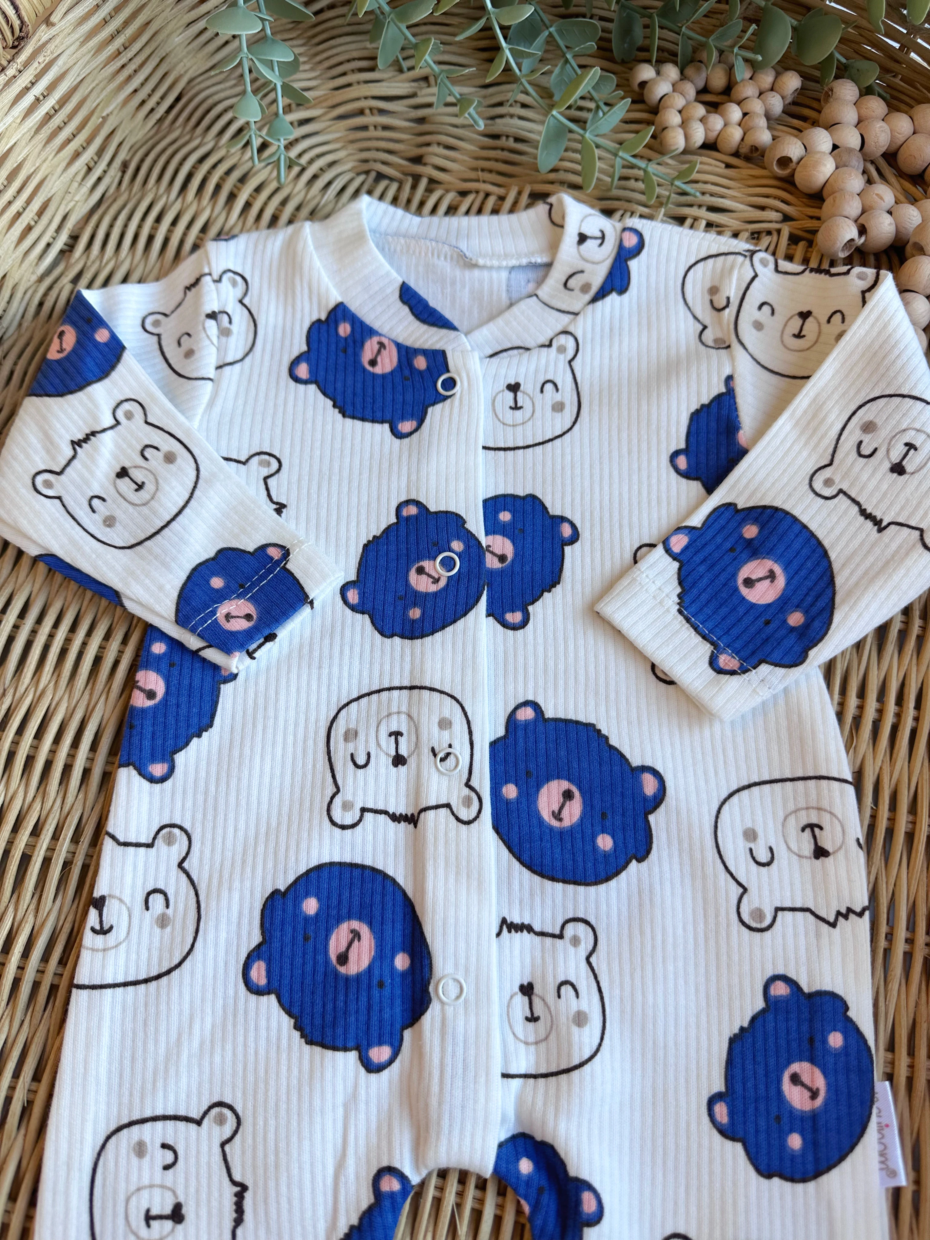 MOONASELF BABY AYICIK DESENLİ PATİKLİ TULUM