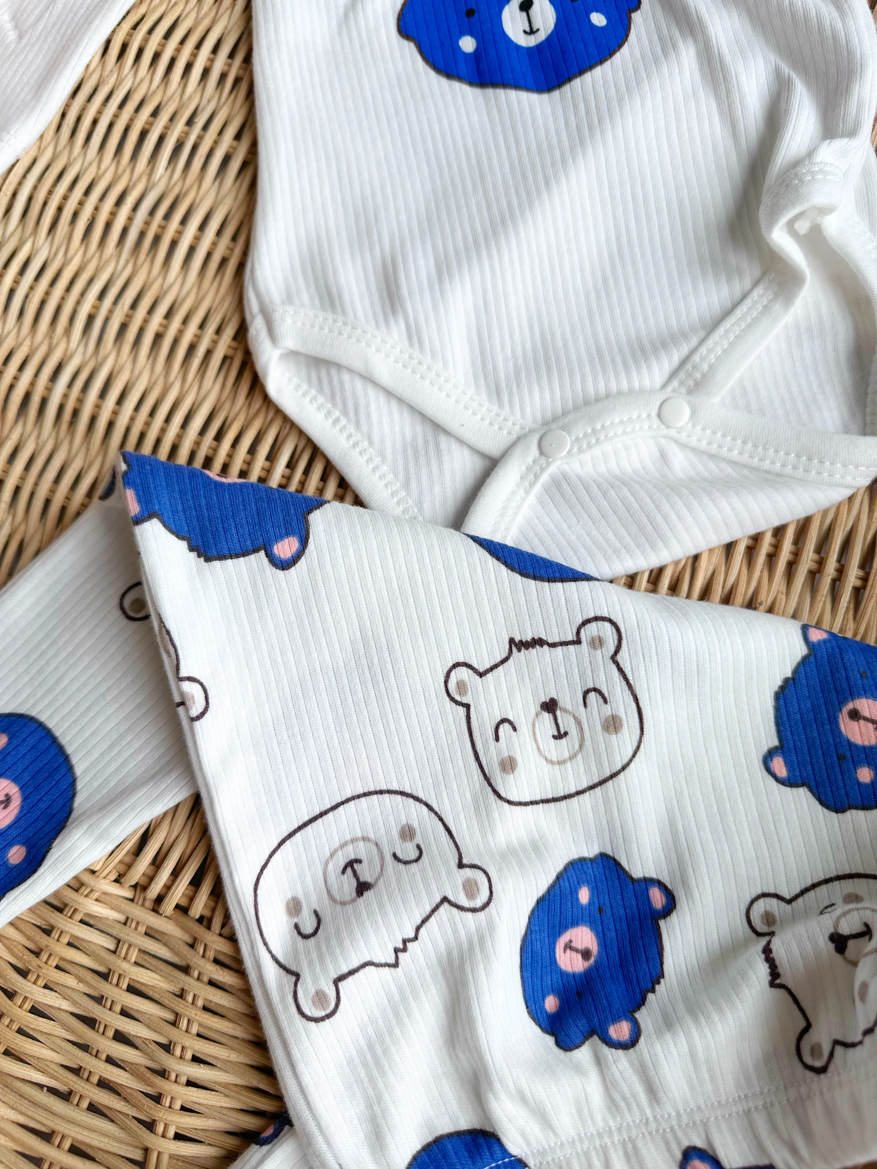 MY LİTTLE BEAR AYICIK DESENLİ BADİLİ TAKIM