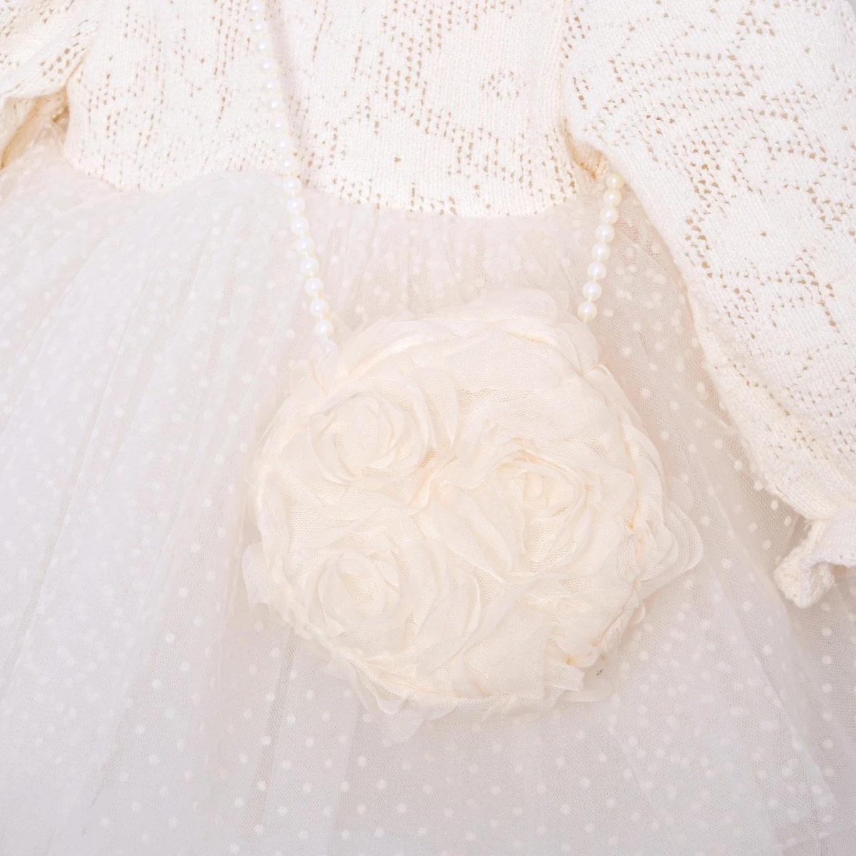 Moon Baby Destiny Çantalı Tül Elbise