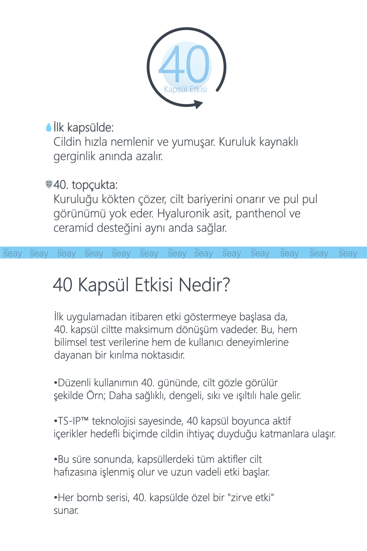 Akıllı Kapsül Krem – Yoğun Nem & Dolgun Cilt, Kuruluk Karşıtı, Bariyer Onarıcı | TS-IP™ Teknolojisi