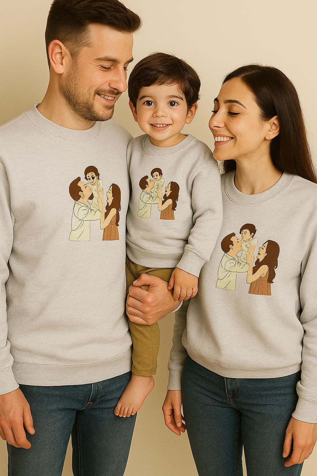 Aile Kombin Seti (Anne - Baba - Çocuk)