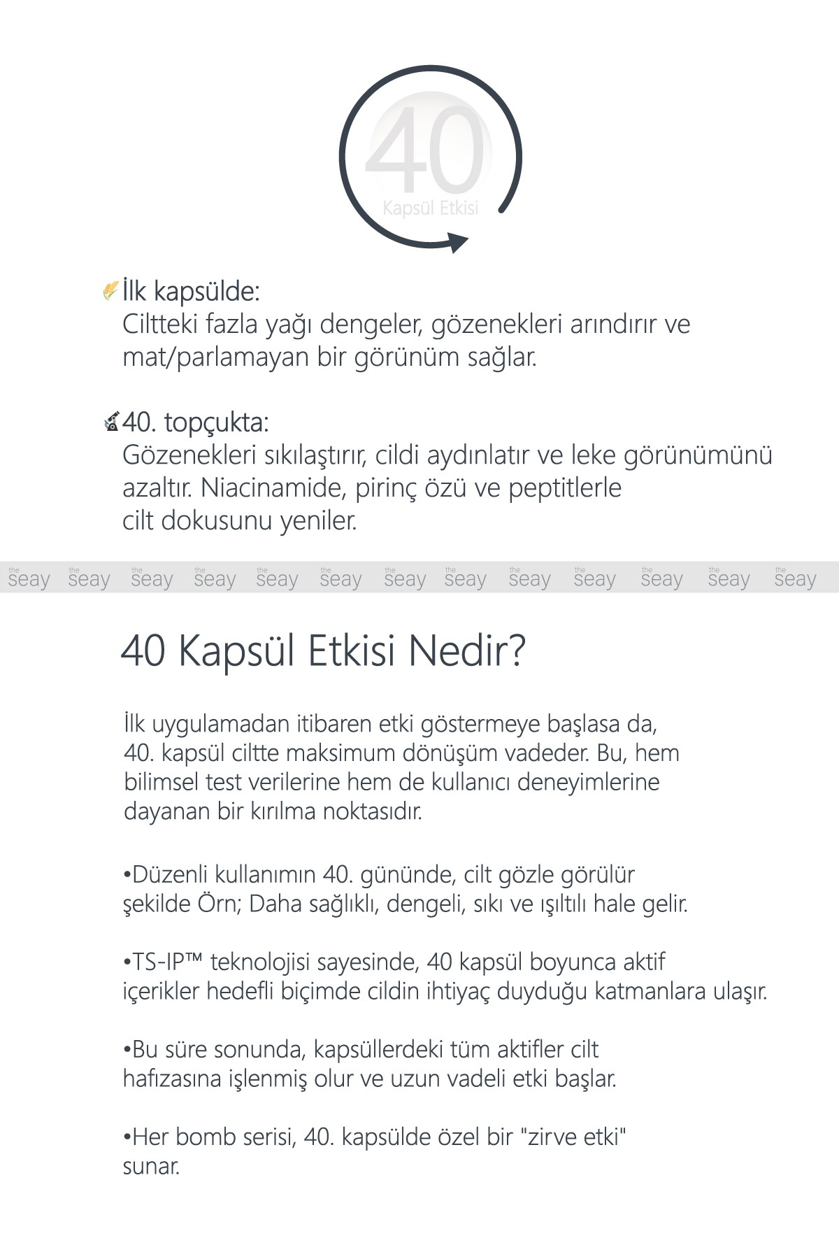 Akıllı Kapsül Krem – Arındırıcı & Aydınlatıcı Etki, Gözenek Sıkılaştırıcı | TS-IP™ Teknolojisi