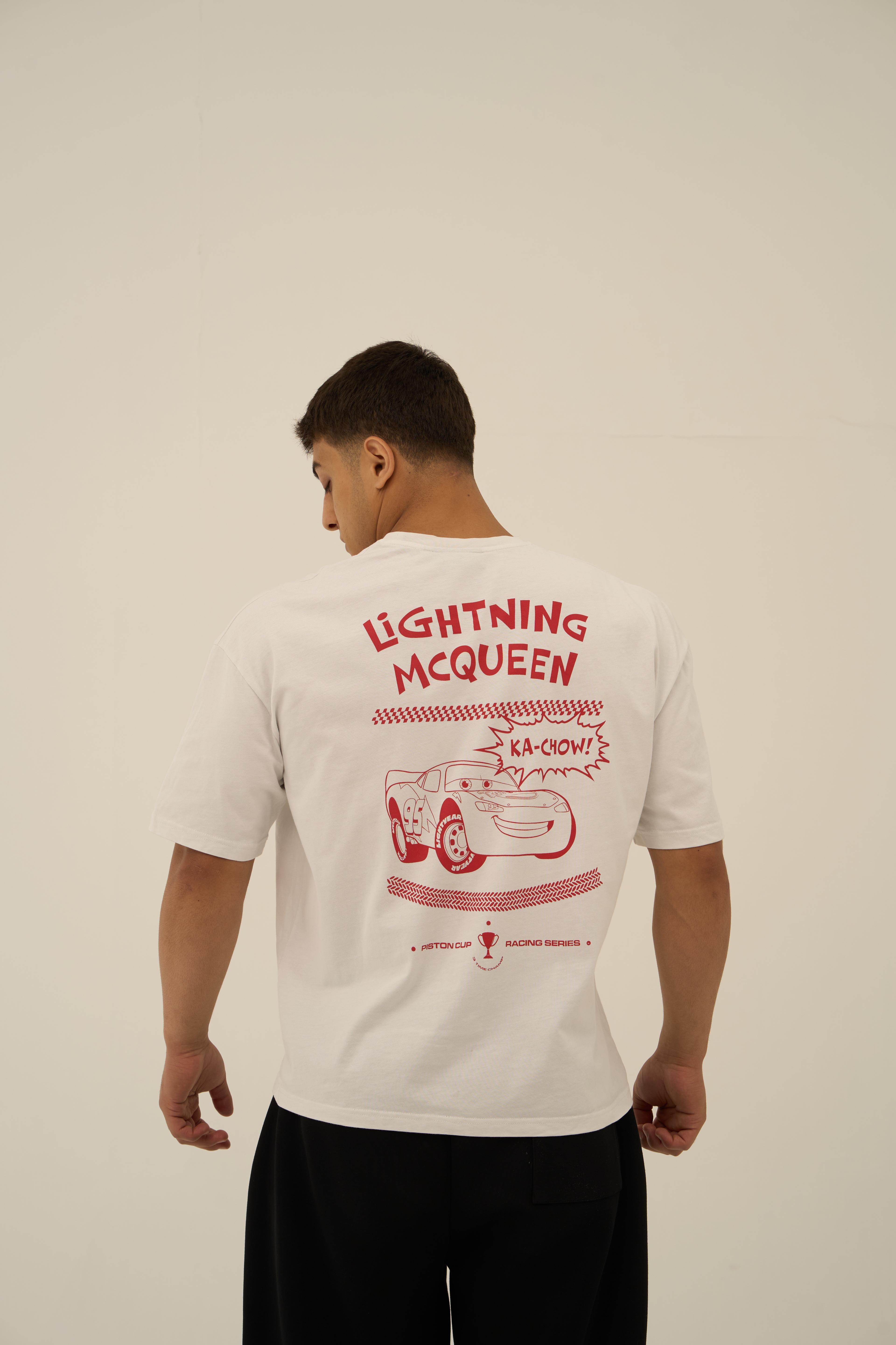 şimşek mcqueen oversize tshirt