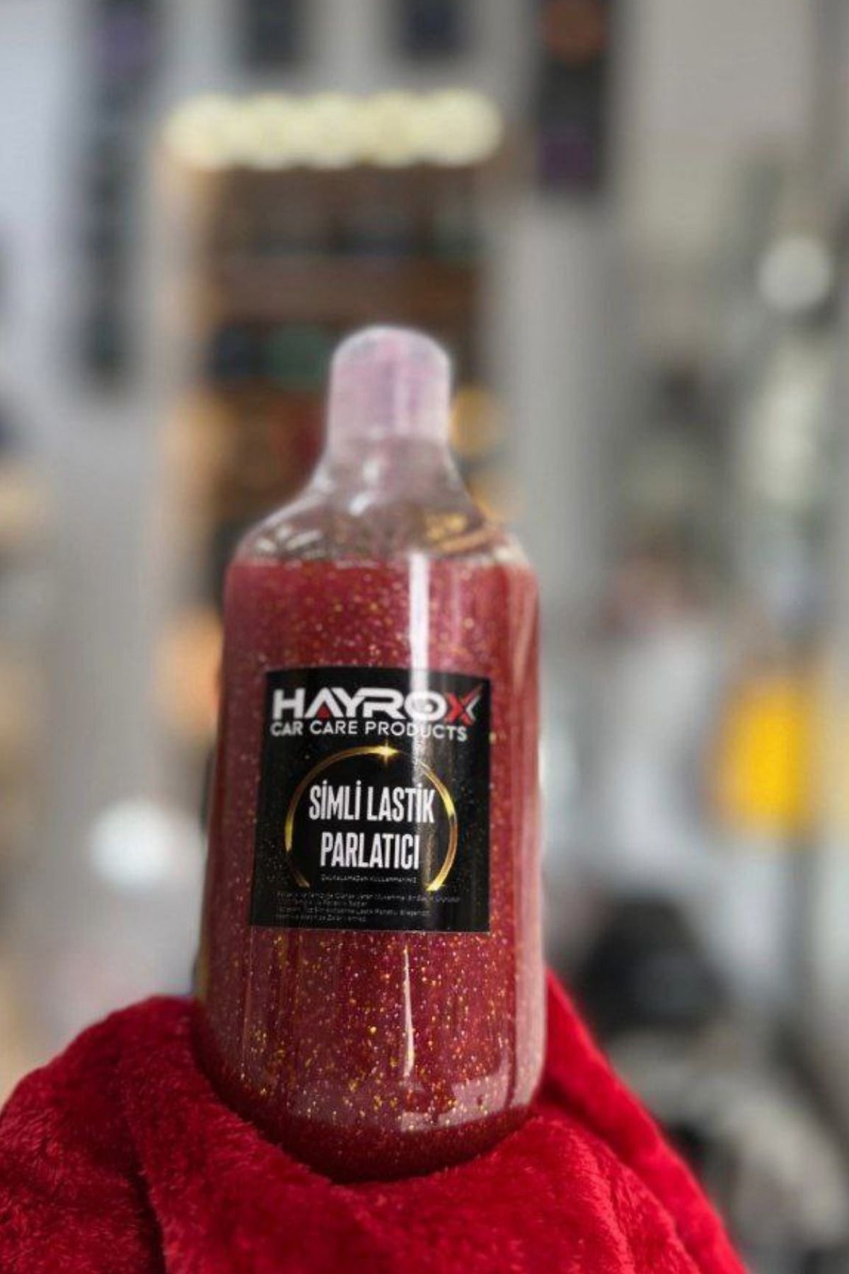 Oto Simli Lastik Parlatıcı Simli Jel Araç Lastik Parlatıcı 500 ml