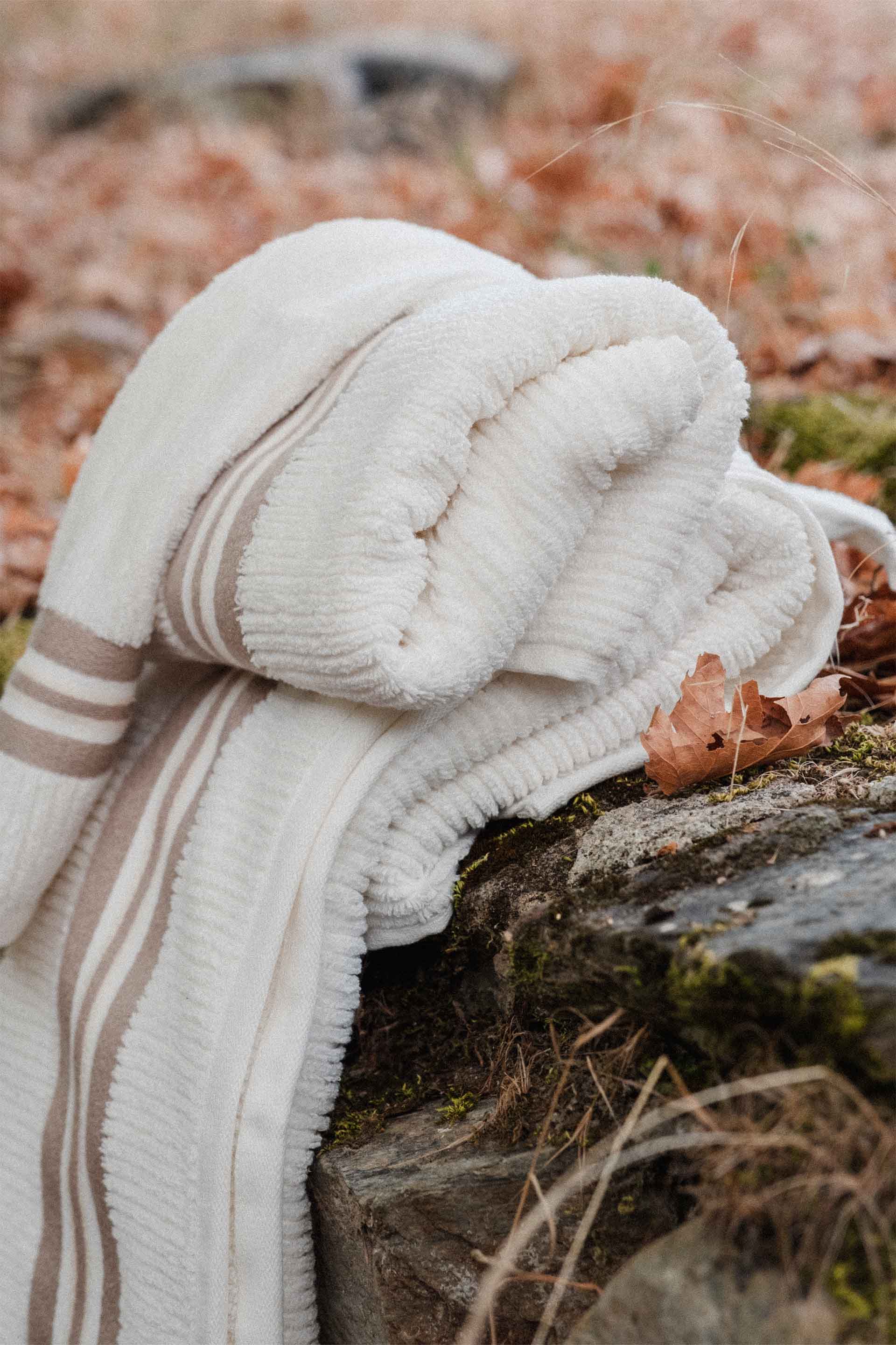 Strada Banyo Havlusu Krem