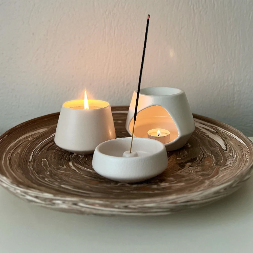 Seramik Tütsülük Krem