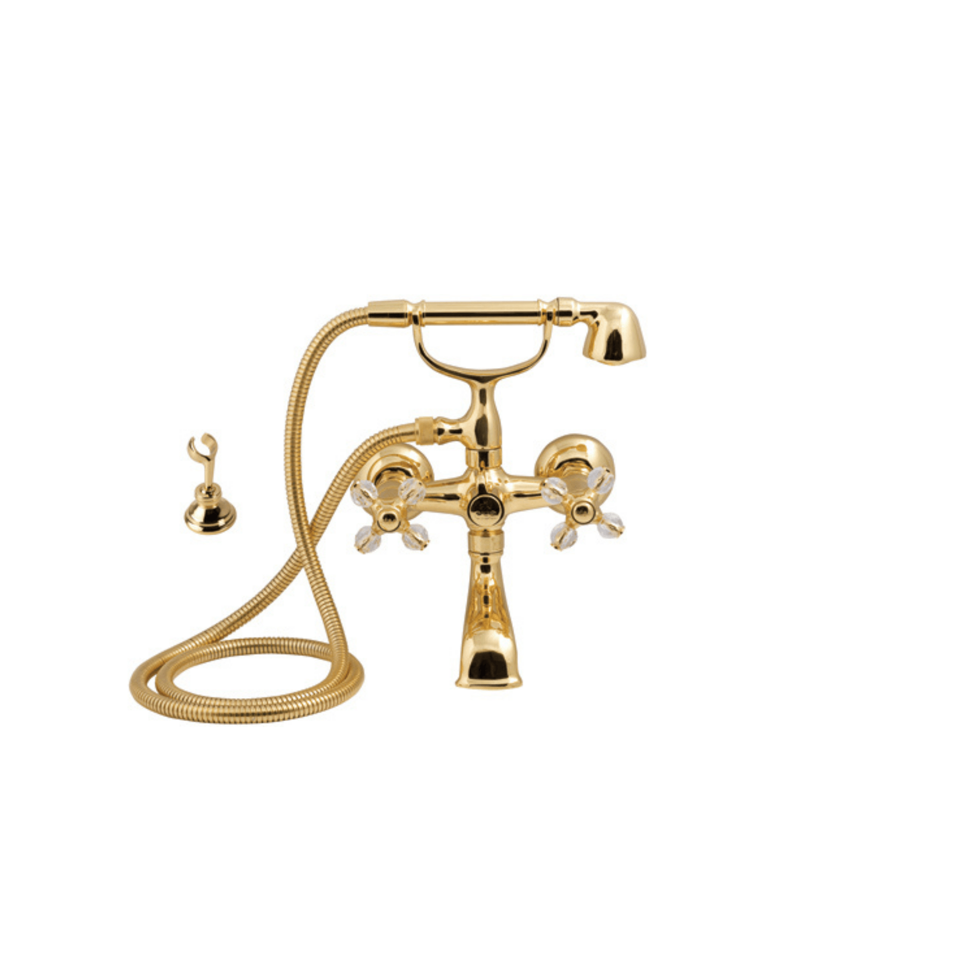 Bebek Crystal Bathroom Faucet - 24 Karat Gold