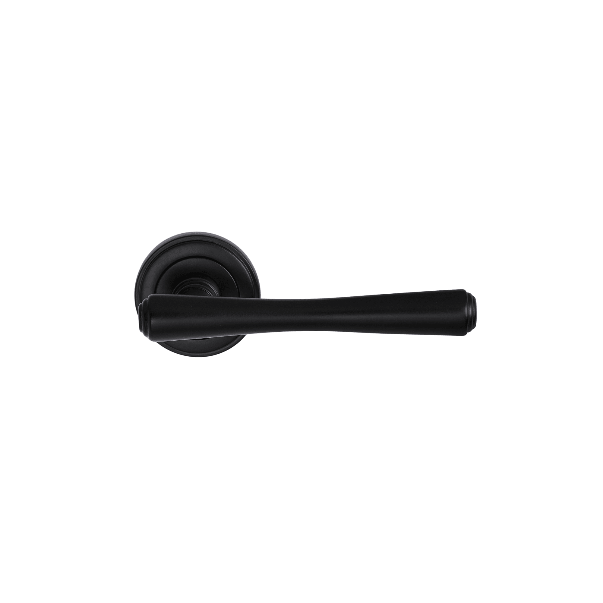 Conchiglia Door Handle on Rose Gold Color with Rustic