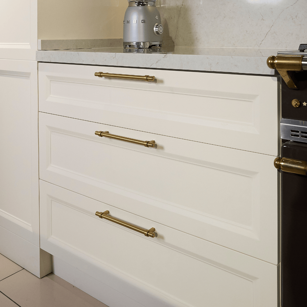 Cavo Çekmece Kulp Saten Sarı