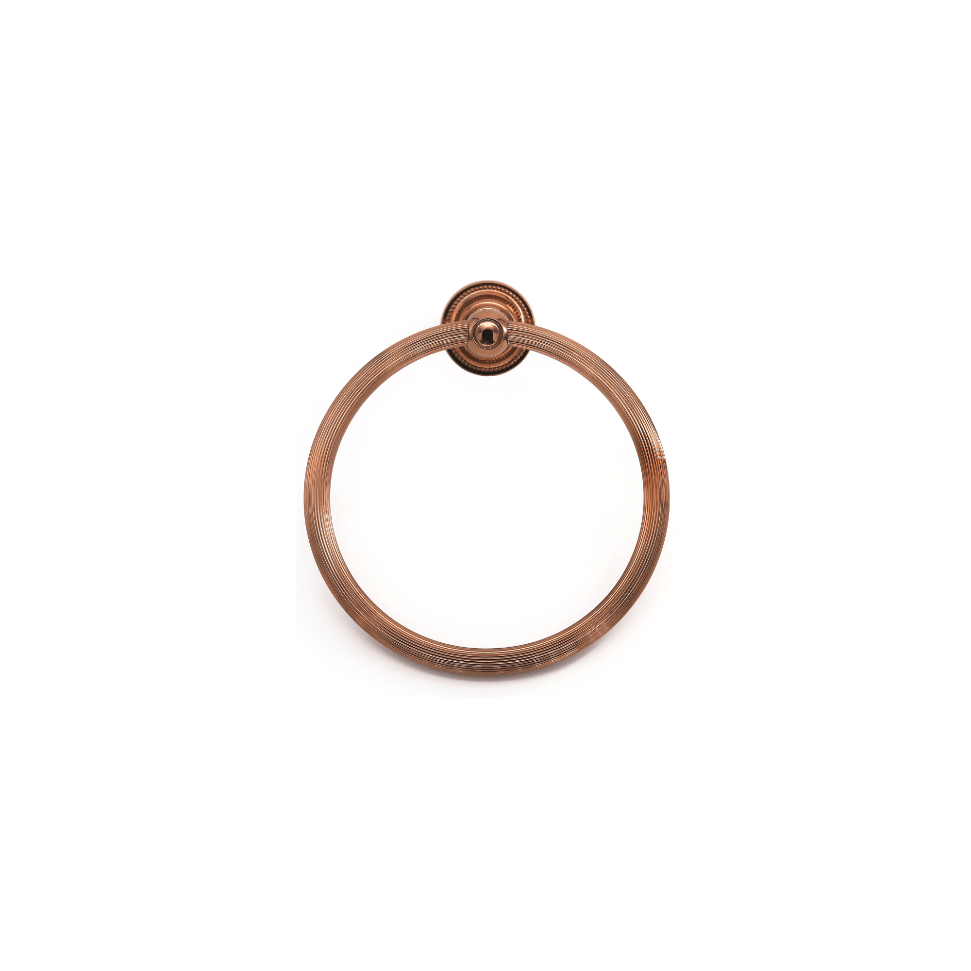 Antik Yuvarlak Havluluk Bronz
