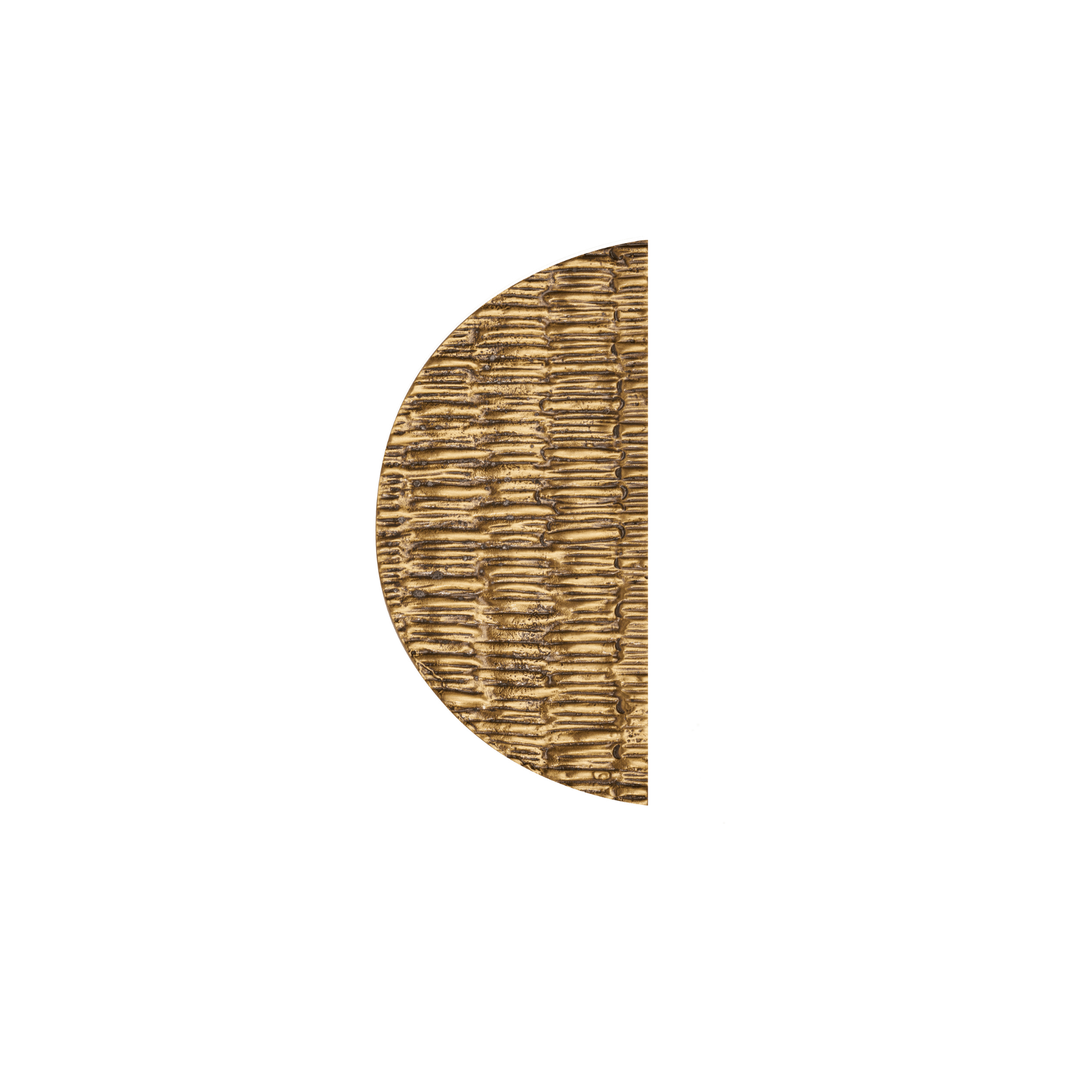 Hasır Yarımay Mobilya Kulp 15 cm Sarı Oksit