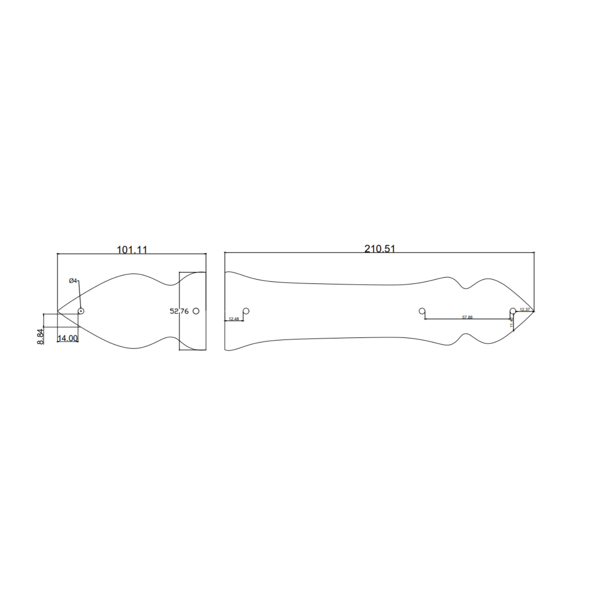GardenForge serisi G005 Menteşe Antik Gümüş