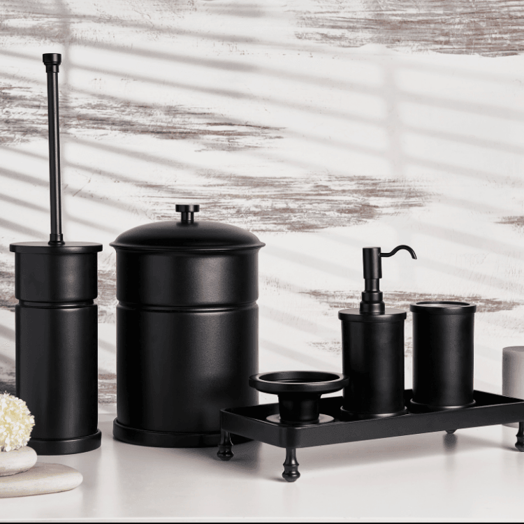 Bella Siyah Banyo Seti