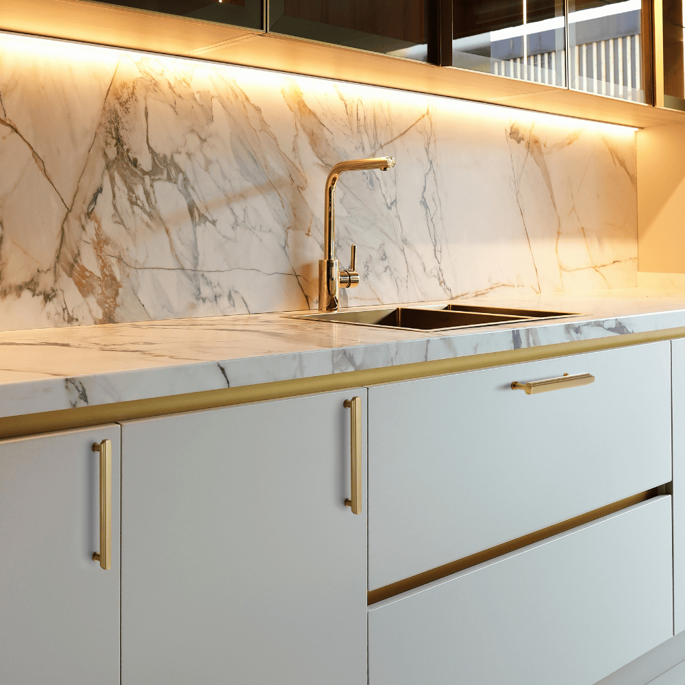 Arch Çekmece Kulp Sarı Oksit