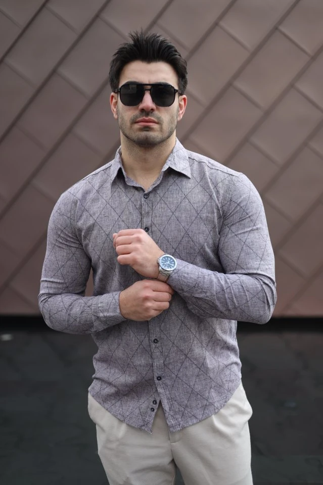 Erkek şamre Kumaş Gömlek