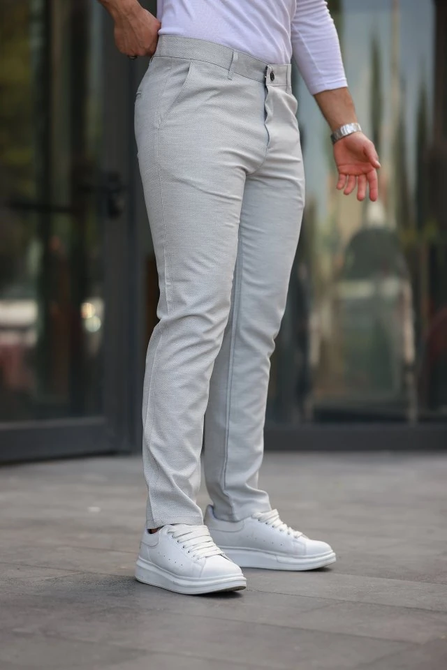 Erkek Dokuma Kumaş Pantolon