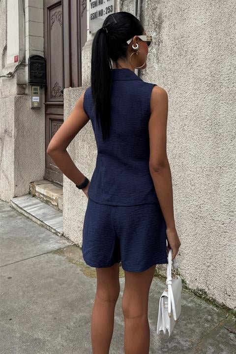 Yelek Şort Viscon Takım 10156-17