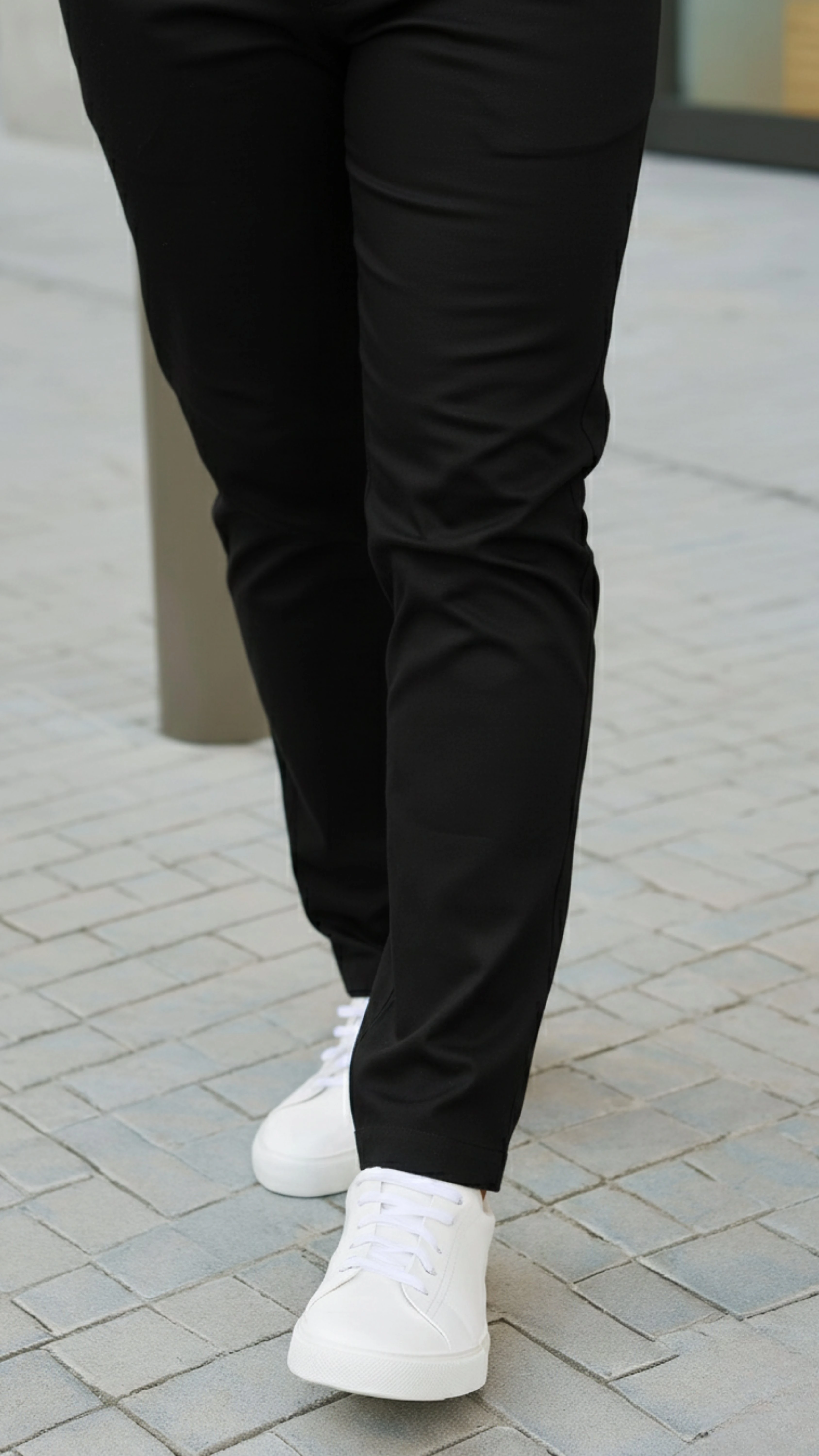 Erkek Cepli Slimfit Atlas Pantolon