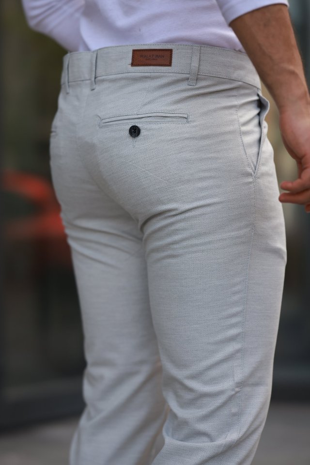 Erkek Dokuma Kumaş Pantolon