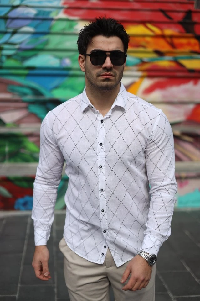 Erkek şamre Kumaş Gömlek