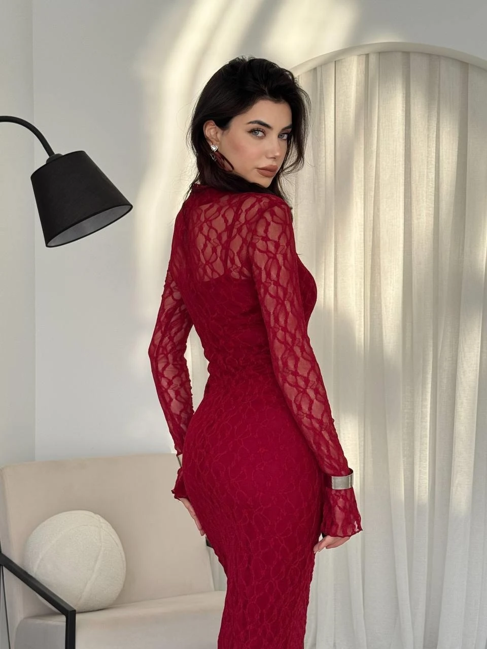 Vedo Çiçek Detaylı Elbise