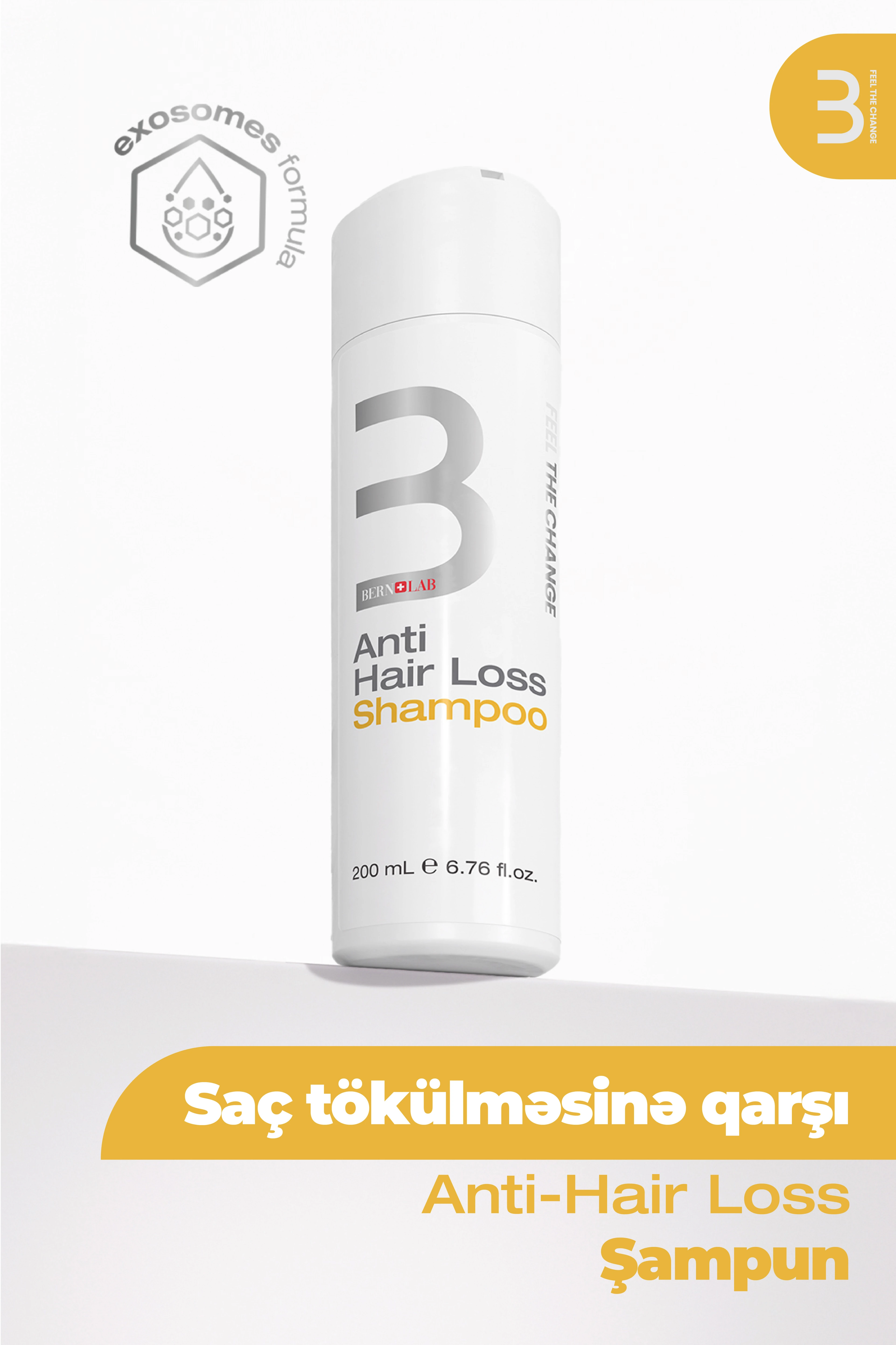 Eksozomlu Saç Tökülməsinə Qarşı Şampun